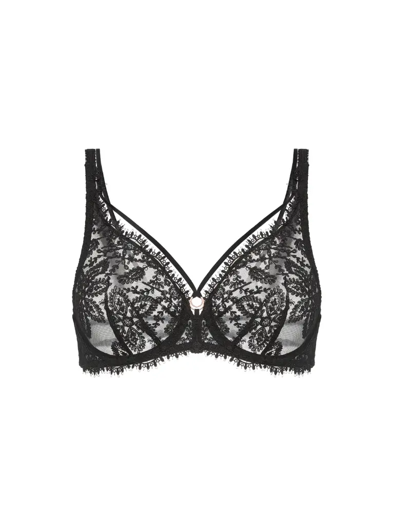 Soutien-gorge armaturé SIMONE PERELE "Précieuse" 1G3309 - Noir 015