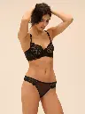 Soutien-gorge corbeille SIMONE PERELE "Précieuse" 1G3330 - Noir 015