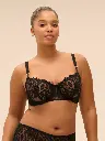 Soutien-gorge corbeille SIMONE PERELE "Précieuse" 1G3330 - Noir 015