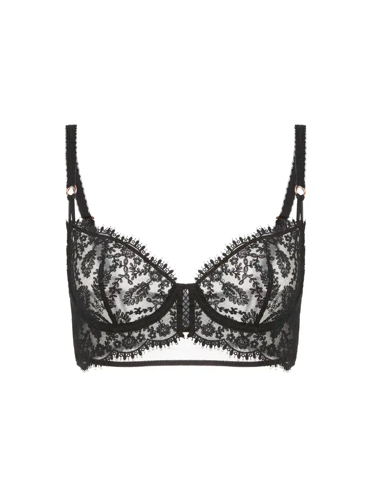 Soutien-gorge corbeille SIMONE PERELE "Précieuse" 1G3330 - Noir 015