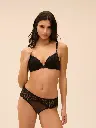 Soutien-gorge push-up SIMONE PERELE "Précieuse" 1G3340 - Noir 015 