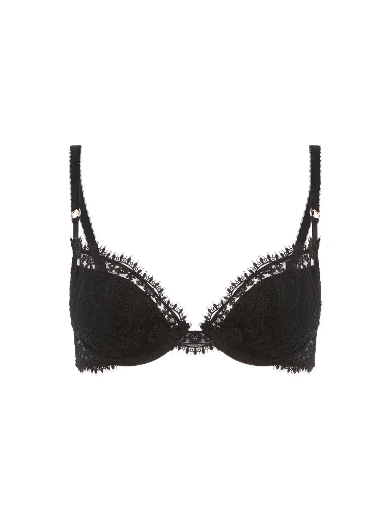 Soutien-gorge push-up SIMONE PERELE "Précieuse" 1G3340 - Noir 015 