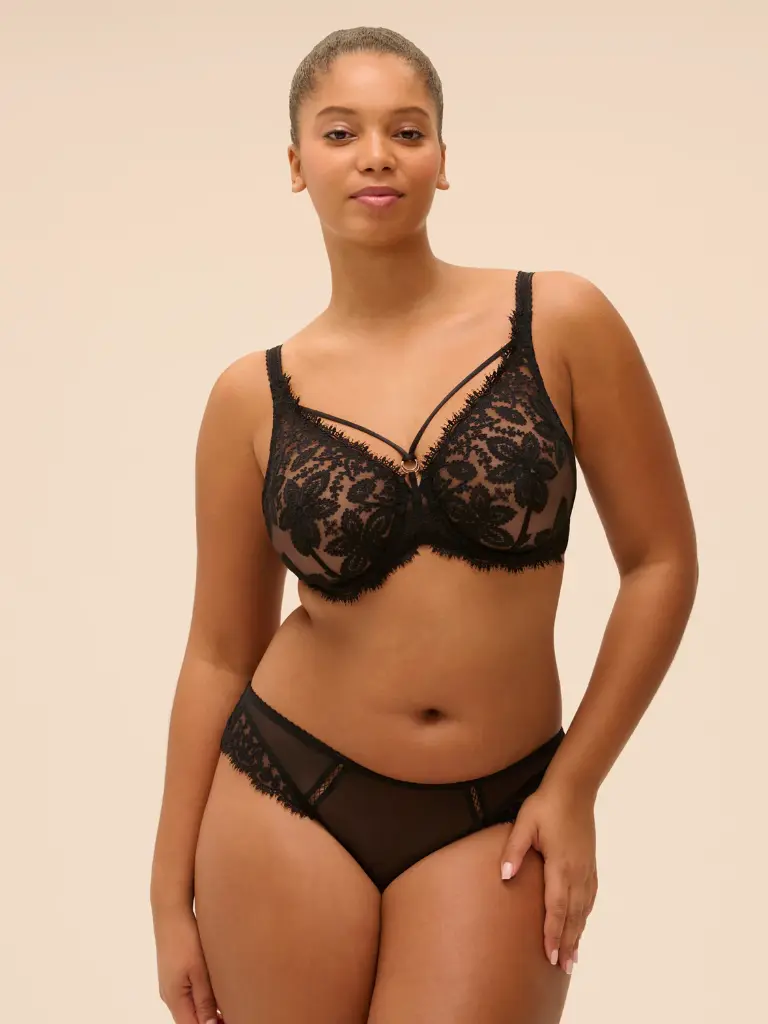 Culotte SIMONE PERELE "Précieuse" 1G3720 - Noir 015