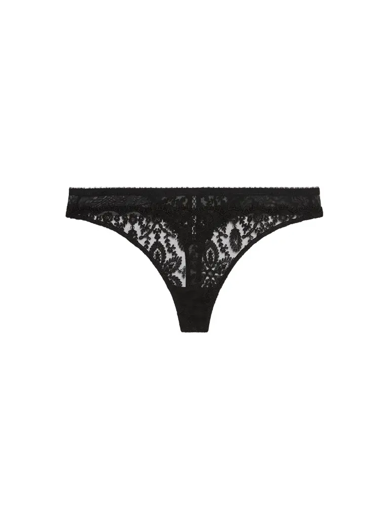 Tanga SIMONE PERELE "Précieuse" 1G3710 - Noir 015