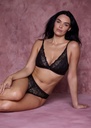 Tanga WACOAL "Abellia" WE601770 - Noir BLK