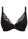 Soutien-gorge armature push-up WACOAL "Abellia" WE601702 - Noir BLK
