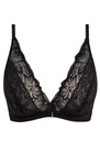 Soutien-gorge brassière sans armature WACOAL "Abellia" WE601703 - Noir BLK