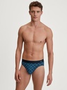 Slip homme fantaisie 94% coton CALIDA "Cotton Code Design" 21180 - Nordic 413