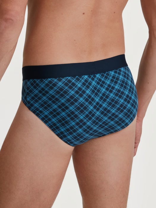 Slip homme fantaisie 94% coton CALIDA "Cotton Code Design" 21180 - Nordic 413