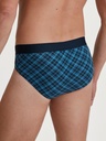 Slip homme fantaisie 94% coton CALIDA "Cotton Code Design" 21180 - Nordic 413