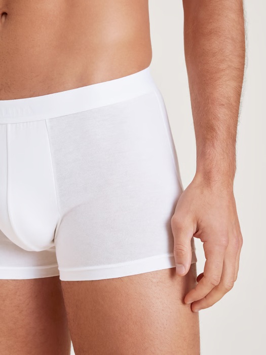 Boxer homme CALIDA "Evolution" 25681 - Blanc 001