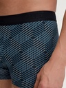 Boxer homme fantaisie coton CALIDA "Grafic Cotton" 26180 - Noir 992
