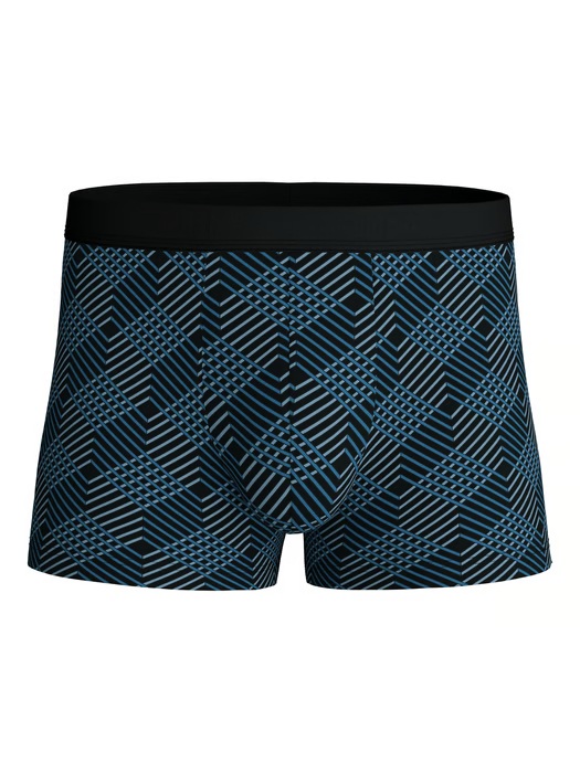Boxer homme fantaisie coton CALIDA "Grafic Cotton" 26180 - Noir 992