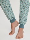 Pyjama dame CALIDA "Ornament Nights" 46554 - Smoke Blue
