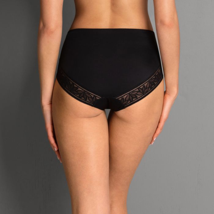 Slip taille haute ANITA "Essential Lace" 1374 - Noir 001