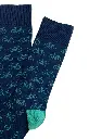 Chaussettes fantaisies homme TU ARTHUR 1SO - Marine VELOH25