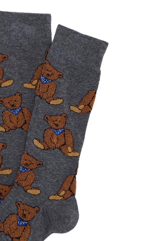 Chaussettes fantaisies homme TU ARTHUR "Old Teddy" 1SO - Marine OLDTH25