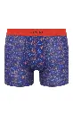 Boxer homme coton bio ARTHUR "Vélo" MAC - Marine Multi VELOPMT
