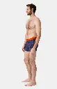 Boxer homme coton bio ARTHUR "Vélo" MAC - Marine Multi VELOPMT
