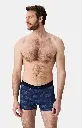 Boxer homme coton bio ARTHUR "Nuit Polaire" MAC - Marine POLAH25