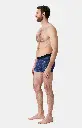 Boxer homme coton bio ARTHUR "Nuit Polaire" MAC - Marine POLAH25