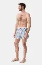 Caleçon américain homme avec maintien 100% coton bio ARTHUR "Le Club" CSP - Gris 1199H25