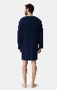 Chemise de nuit homme TU maxi T-shirt ARTHUR "Nuit Polaire" MSW - Marine POLAH25