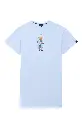 Chemise de nuit homme TU maxi T-shirt ARTHUR "Esprit Livre" MTU - Bleu Ciel BOOKH25