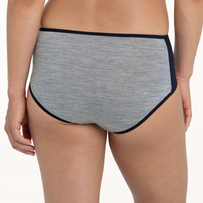 Shorty de sport respirant taille haute ANITA ACTIVE "Panalp Wool"1656 - Noir Mélange 484