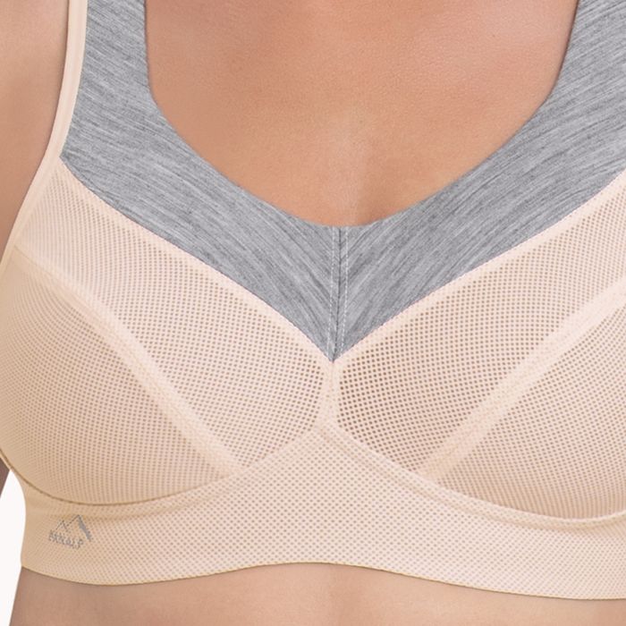 Soutien-gorge de sport sans armatures ANITA ACTIVE Firm Support "PanAlp Wool" 5555 - Rose Elégant Mélange 778