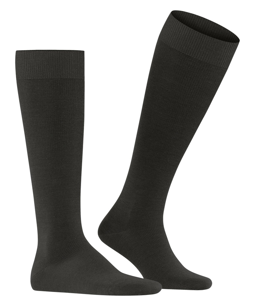 Chaussettes 3/4 homme de compression medium FALKE "Travel&Comfort Energizing wool" 15530 - Brown 5930