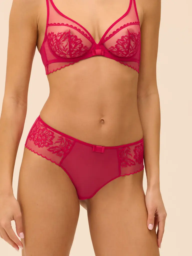 Shorty SIMONE PERELE "Romance" 1G2630 - Cranberry 303