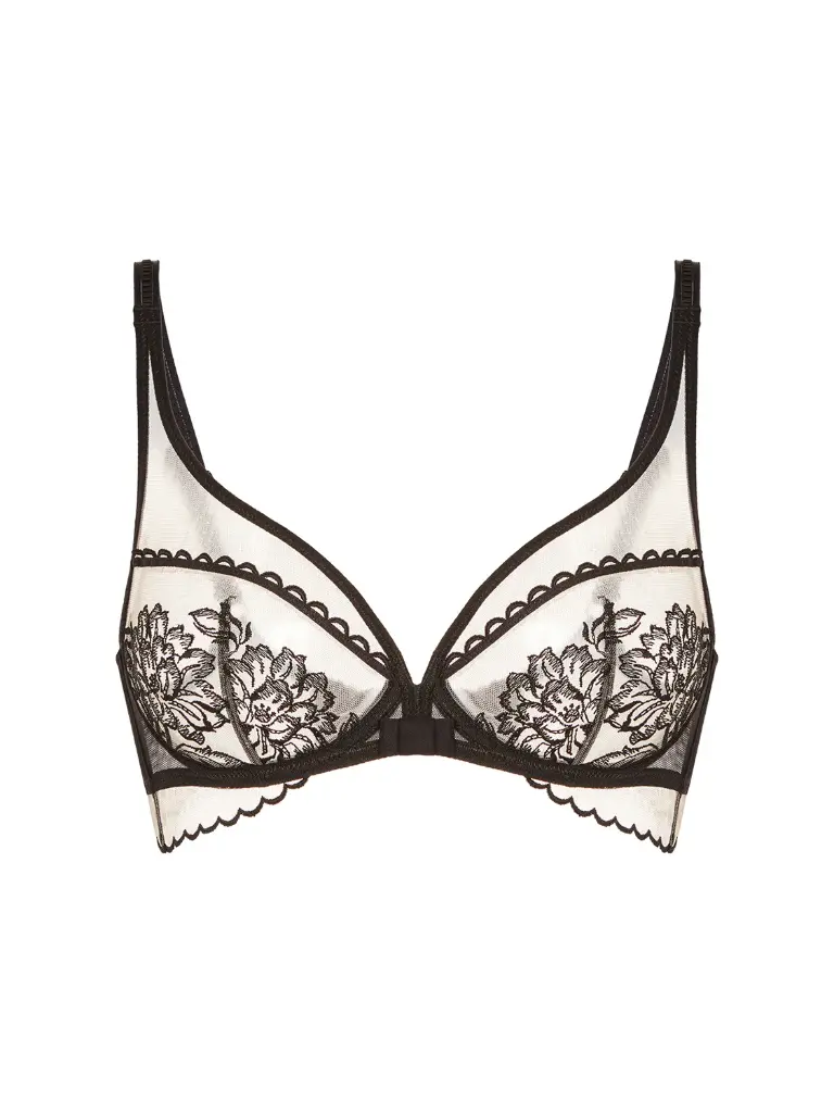 Soutien-gorge armature foulard SIMONE PERELE "Romance" 1G2319 - Light Tatoo 024