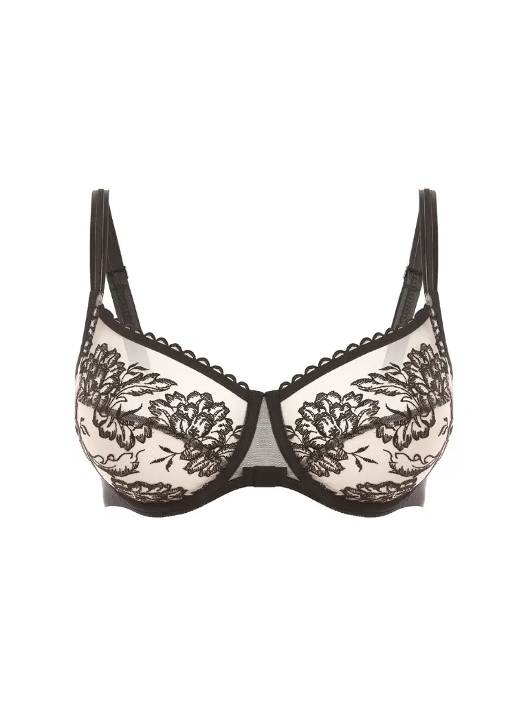 Soutien-gorge armaturé SIMONE PERELE "Romance" 1G2313 - Light Tatoo 024
