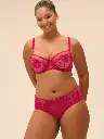 Soutien-gorge corbeille SIMONE PERELE "Romance" 1G2330 - Cranberry 303