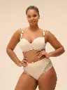 Culotte taille haute SIMONE PERELE "Délice" 12X770 - Beige Topaze 054