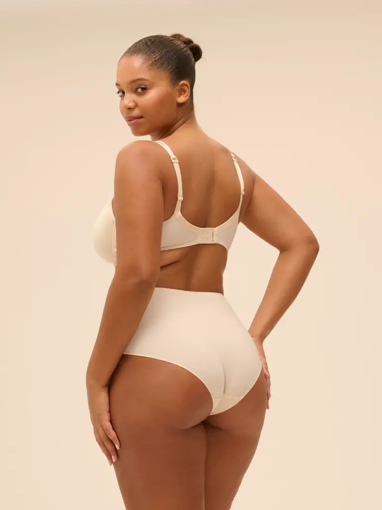 Culotte taille haute SIMONE PERELE "Délice" 12X770 - Beige Topaze 054