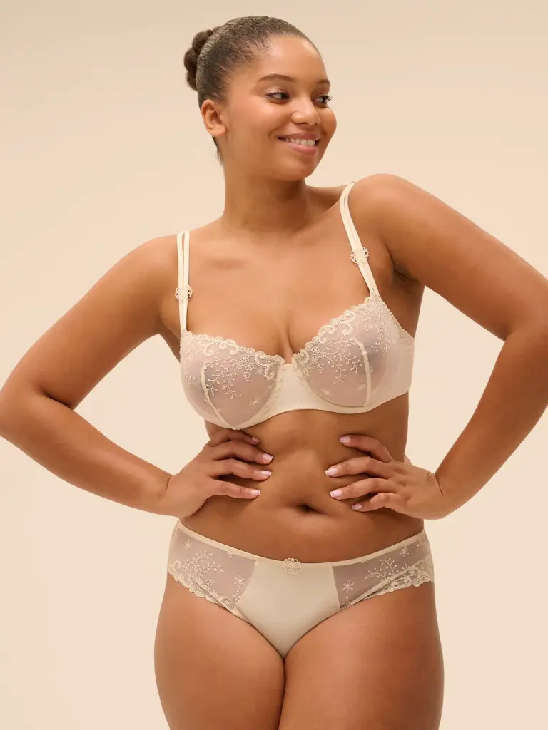Soutien-gorge corbeille SIMONE PERELE "Délice" 12x330 - Beige Topaze 054