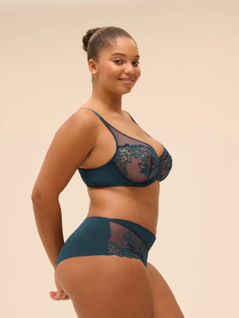 Shorty SIMONE PERELE "Saga" 15C630 - Bleu Prestige 595