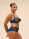 Shorty SIMONE PERELE "Saga" 15C630 - Bleu Prestige 595