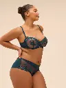 Soutien-gorge corbeille SIMONE PERELE "Saga" 15C330 - Bleu Prestige 595