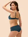 Soutien-gorge push-up triangle SIMONE PERELE "Saga" 15C347 - Bleu Prestige 595