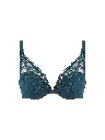 Soutien-gorge push-up triangle SIMONE PERELE "Saga" 15C347 - Bleu Prestige 595