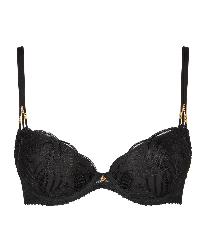 Soutien-gorge push-up avec coques AUBADE "Vibes" 2BN08 - Noir BLAK