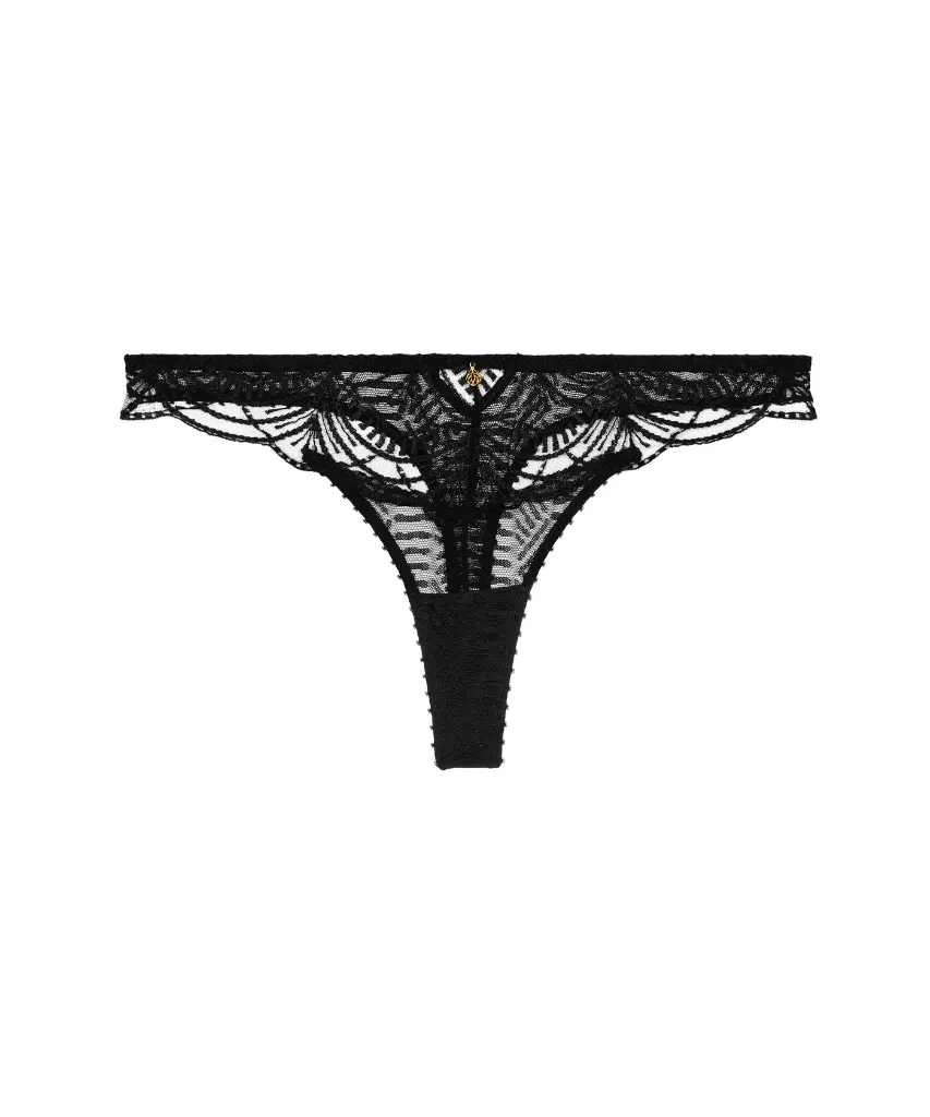 Tanga AUBADE "Vibes" 2B26 - Noir BLAK