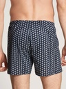 Boxer short homme fantaisie 100% coton CALIDA "Prints" 24687 - Dark sapphire 479