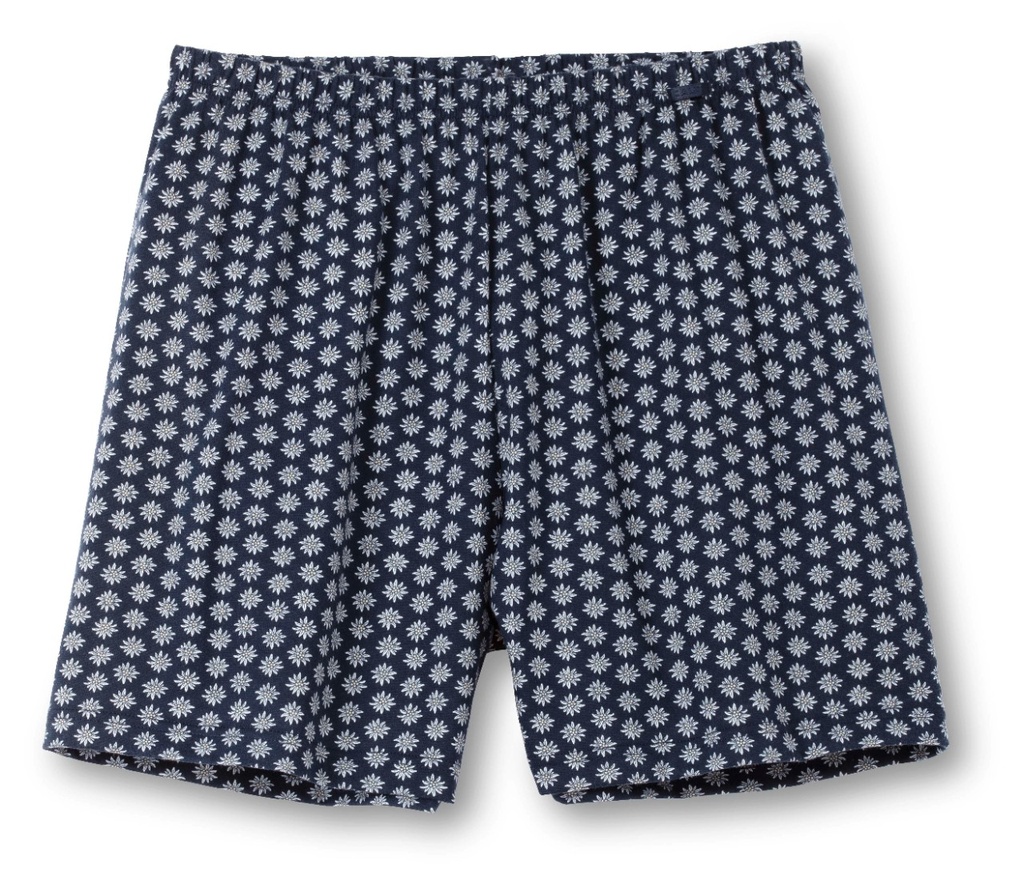 Boxer short homme fantaisie 100% coton CALIDA "Prints" 24687 - Dark sapphire 479