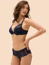 Soutien-gorge push-up triangle SIMONE PERELE "Wish" 12B347 - Saphir 556