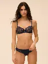 Soutien-gorge corbeille SIMONE PERELE "Wish" 12B330 - Saphir 556