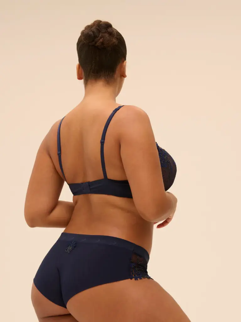 Soutien-gorge corbeille SIMONE PERELE "Wish" 12B330 - Saphir 556